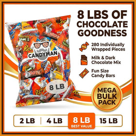 CANDYMAN milk chocolate selection for everyday snacking and gifting