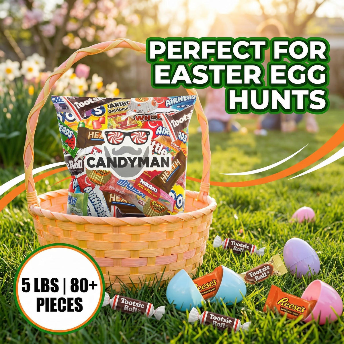 Candyman mini chocolates, individually wrapped treats ideal for classroom birthday parties