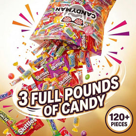 Candyman party-favor candies brighten birthdays and holiday tables