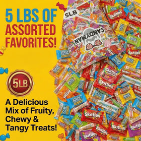 Candyman pinata stuffer candy bulk, perfect for festive pinatas and kid-friendly celebrations.