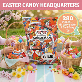 CANDYMAN shipping packaging with ice packs to prevent melting in transit