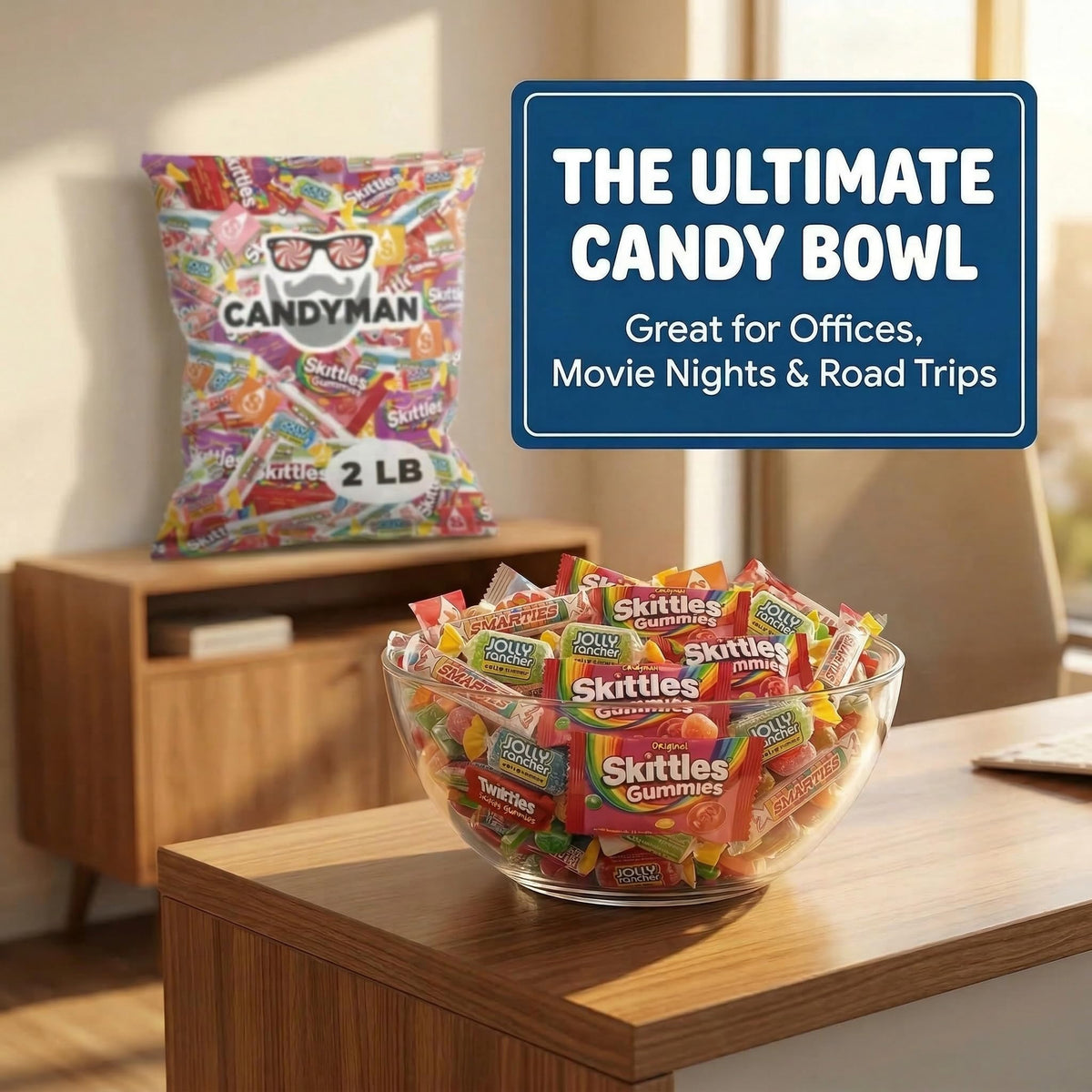 Candyman sour candies selection for tangy snacking and sharing.