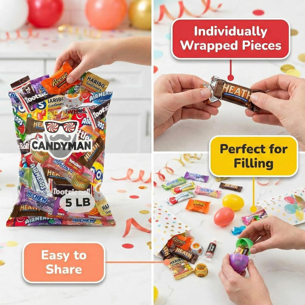 Candyman weather-aware shipping uses ice packs to prevent melting