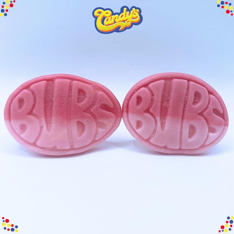 Vegan label on Candy's BUBS packaging signals dairy-free indulgence.