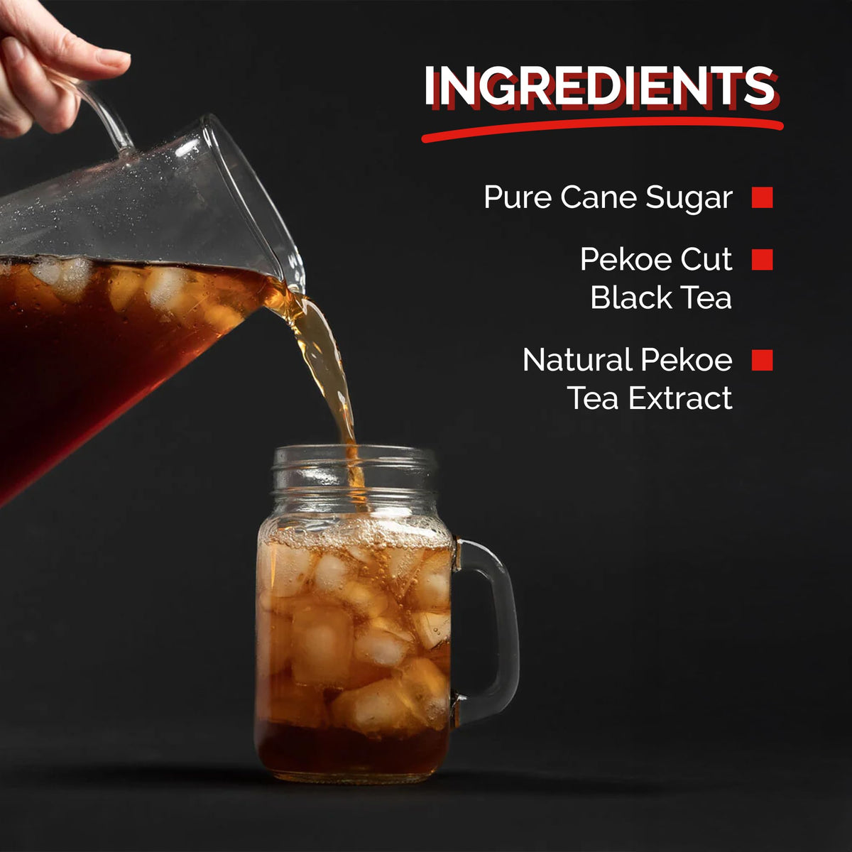 Cane Brew Sweet Tea brew-time options from light to bold flavors