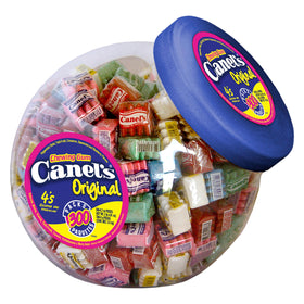 Canel's 4-piece gum pack jar front view with original flavors for on-the-go freshness