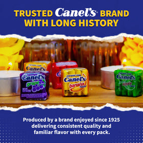 Canel's cellophane-wrapped packaging preserving gum freshness