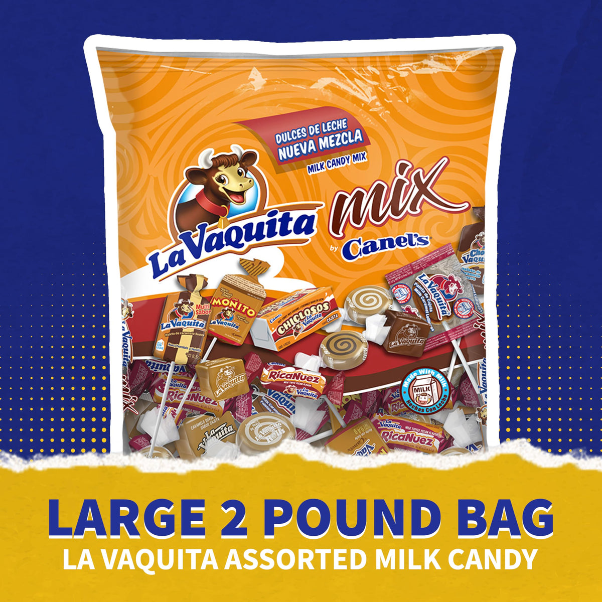 Canel's La Vaquita soft milk caramel with creamy texture.