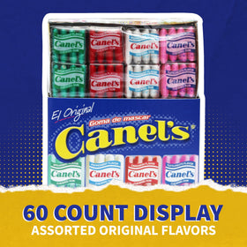 Canels peppermint gum in display offers a refreshing breath moment