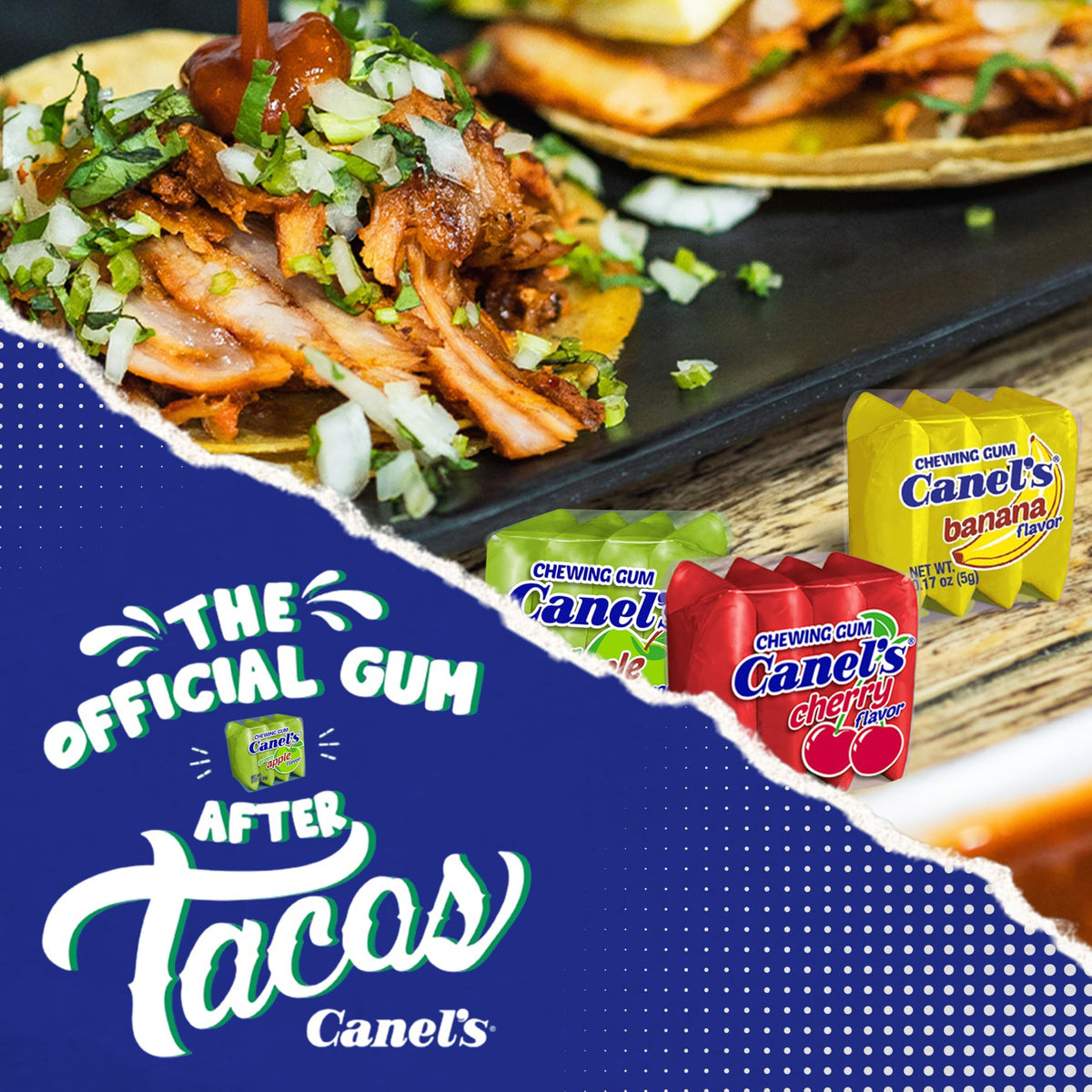 Canel's twelve-piece display tray ready for retailers and events
