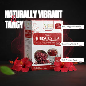 Canny Herbs hibiscus tea bags lineup emphasizes value and consistent flavor.