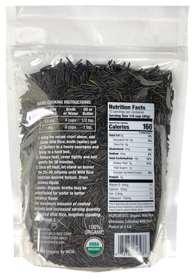 Canoe Wild Rice traditional roast close-up with deep color and smoky notes.