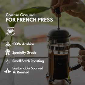 Canopy Point Coffee Honduras Dark Roast coarse-ground bag, ideal for quick, robust espresso or cold brew