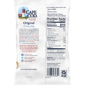 Cape Cod chips close-up on crunchy texture for satisfying bite