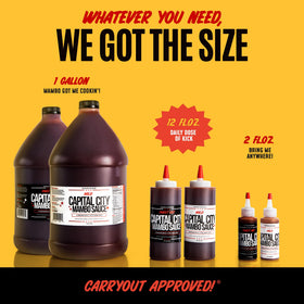 Capital City Mambo Sauce mild-glaze — sweet tang balance for marinades.