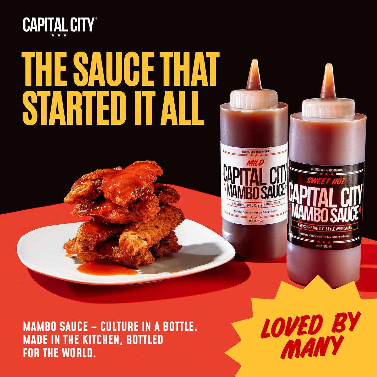 Capital City Mambo Sauce pork-ribs-glaze — elevates barbecue night flavor.