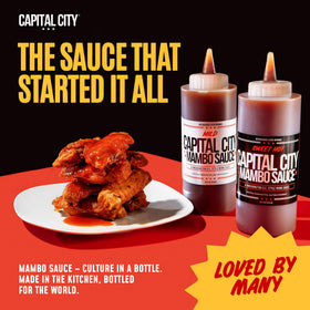 Capital City Mambo Sauce pork-ribs-glaze — elevates barbecue night flavor.