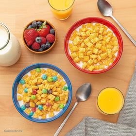 Cap'n Crunch Oops All Berries 4-pack, vibrant berry bites.