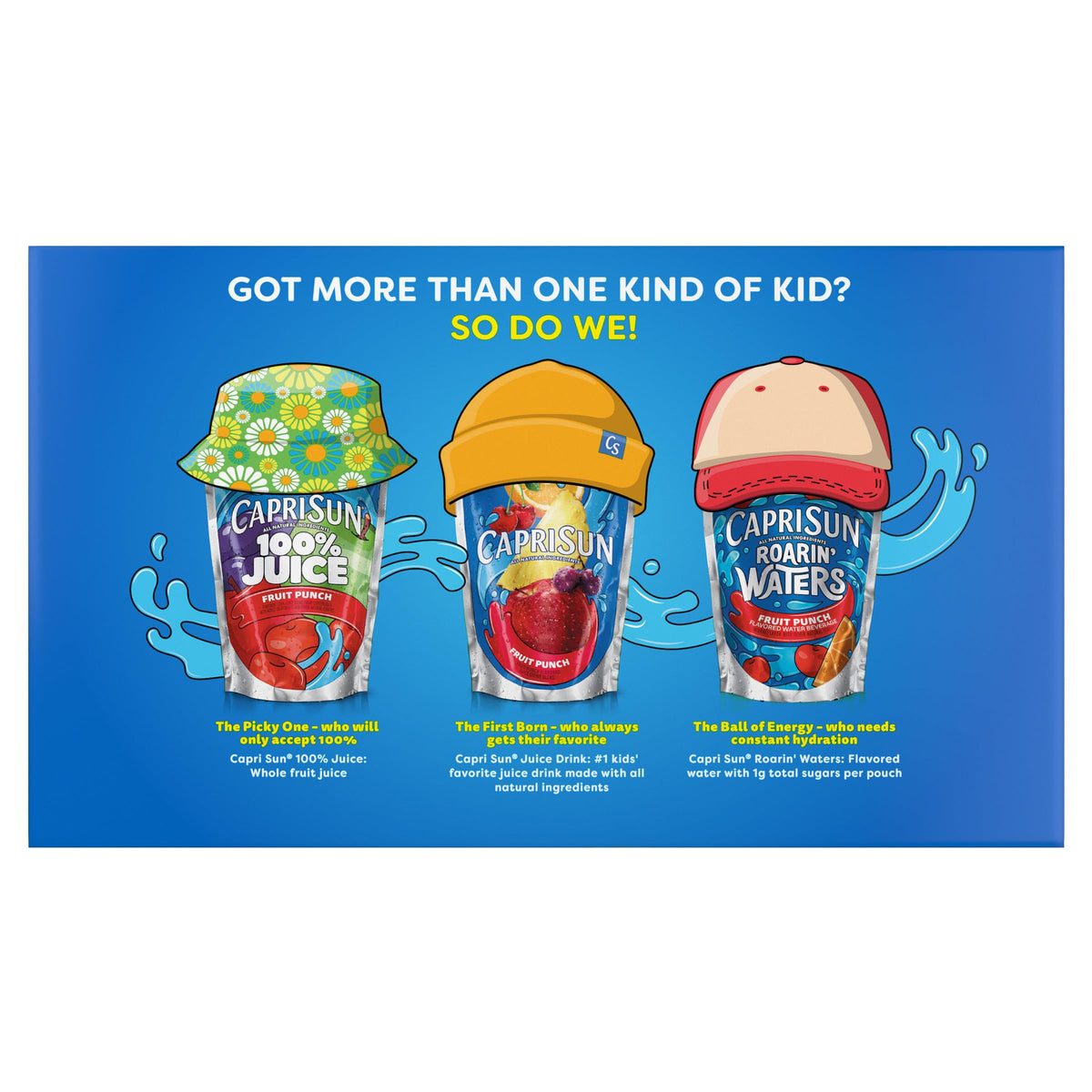 No artificial colors, flavors, or preservatives in every pouch.