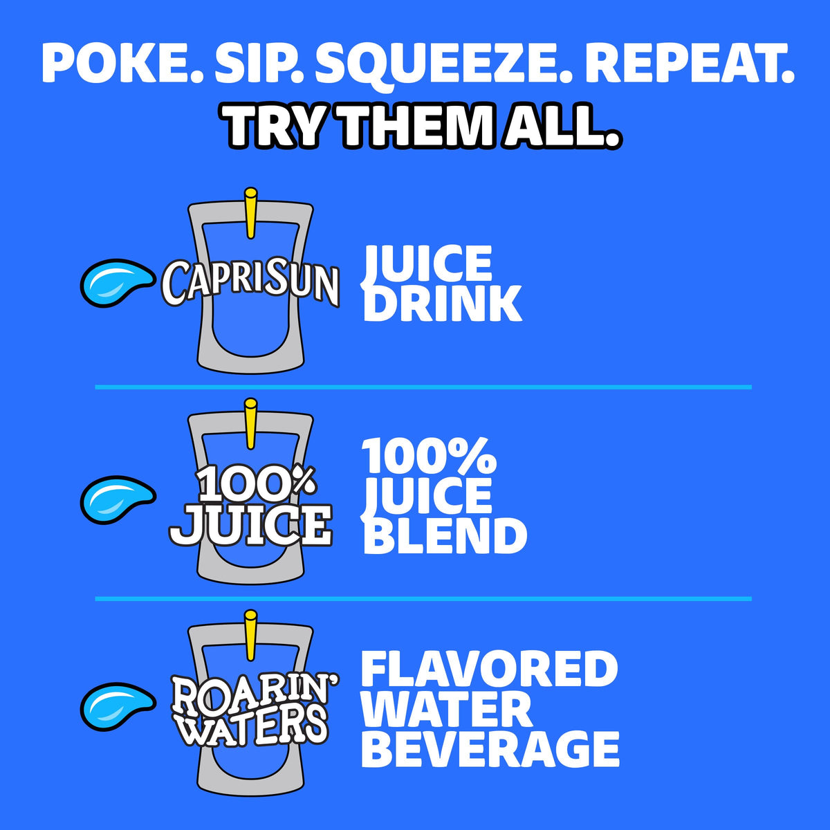 Naturally flavored tropical blend with 30% less sugar than leading juices.