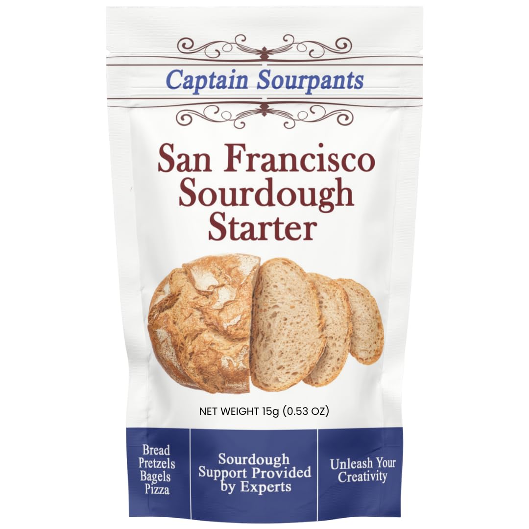 Captain Sourpants San Francisco starter culture ready for activation and baking.