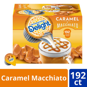 Caramel macchiato flavor for a cafe-style twist at home with International Delight.