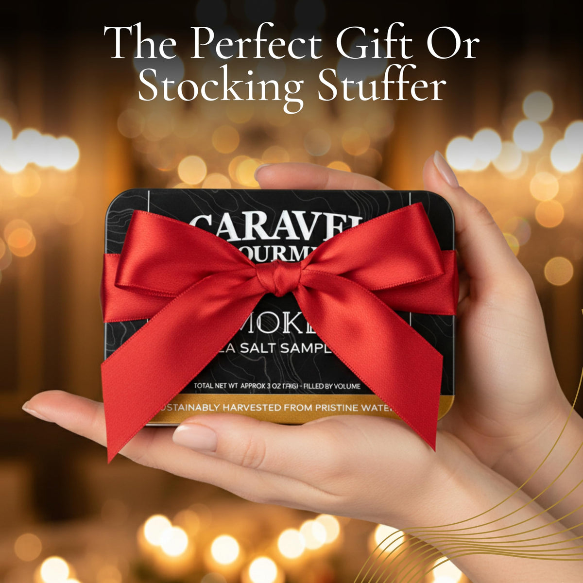 Caravel Gourmet smoked cherrywood salt adds fruity smoke to vegetables and meats