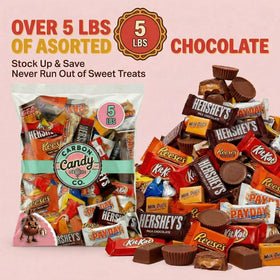 CARBON CANDY CO. dark and milk chocolate mini bars for sharing
