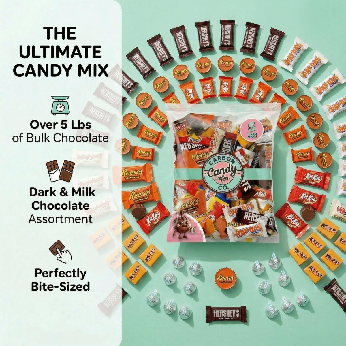 CARBON CANDY CO. bulk holiday candy for celebrations