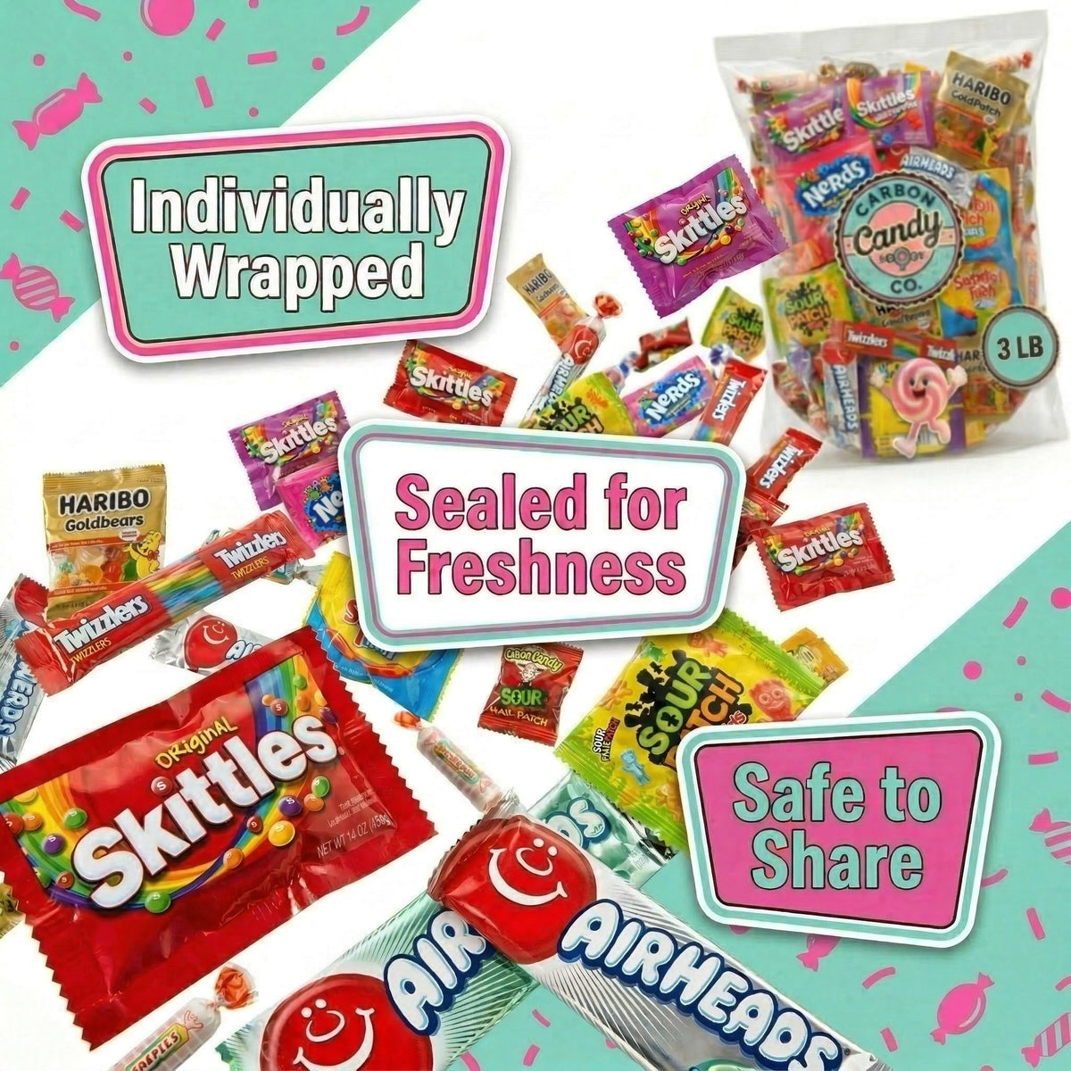 Carbon Candy Co bulk candy for office events and social gatherings