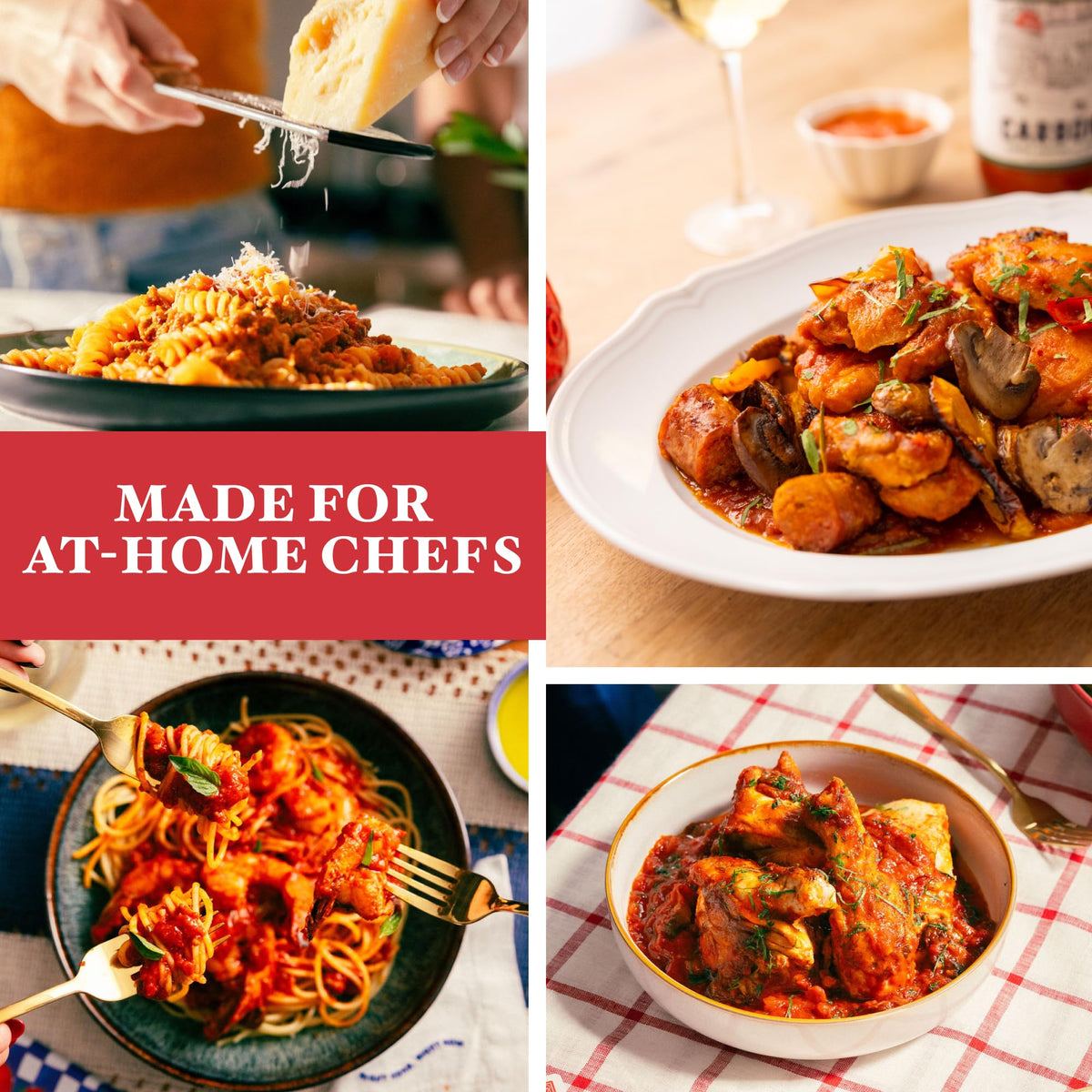 Ready-to-serve plate featuring Carbone Arrabbiata for a satisfying dinner