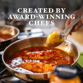 Carbone Fine Food ingredient closeup reveals natural ingredients for authentic Italian flavor