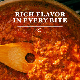 Carbone Fine Food pantry setup shows convenient sauce jars for easy meal planning