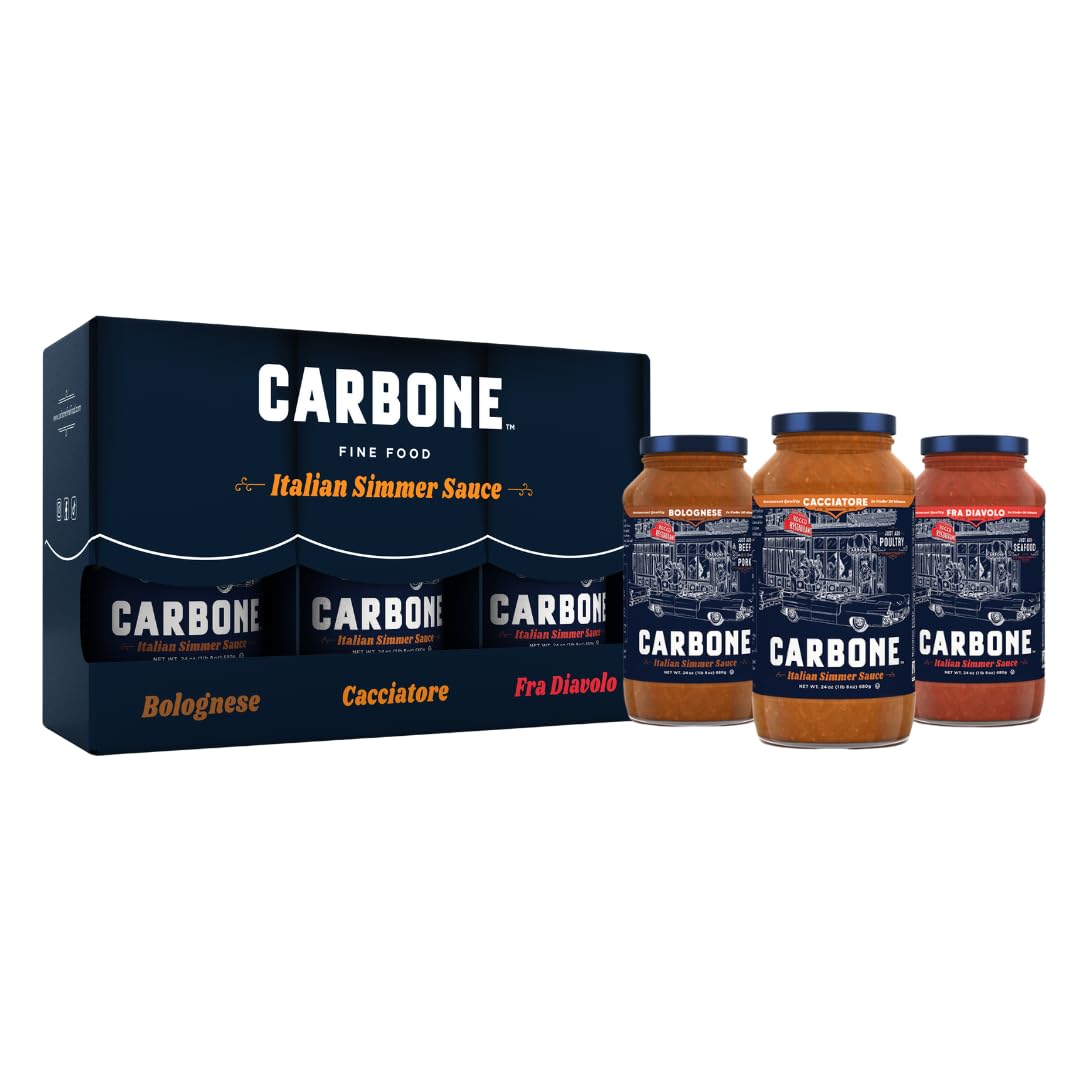 Carbone Bolognese jar ready for weeknight pasta.