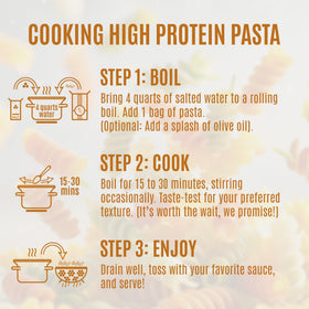 Care Free Kitchen Rotini Keto Pasta Sundried Tomato 8oz bag, savory flavor with fiber.
