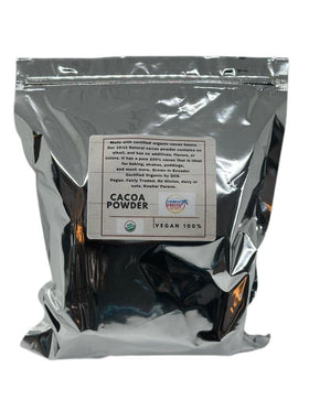 Caribbean Coastal Delights vacuum-sealed cacao powder preserves freshness and flavor