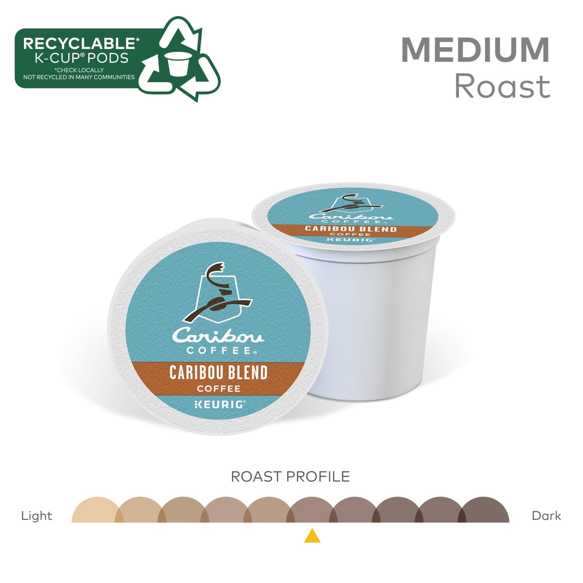 Caribou Coffee 24-count pack conveys ample supply for households