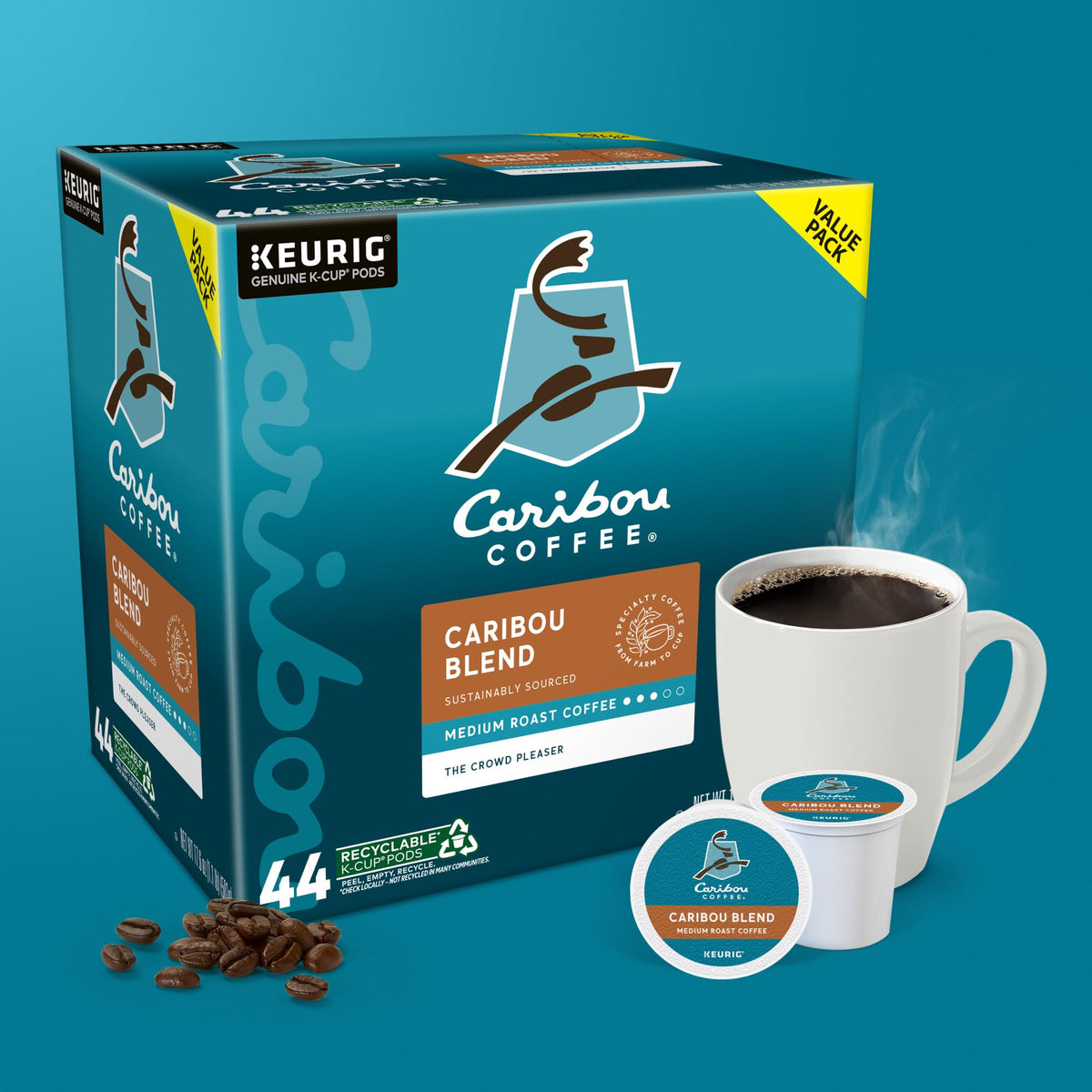 From café to cup, Caribou Blend delivers a comforting experience.