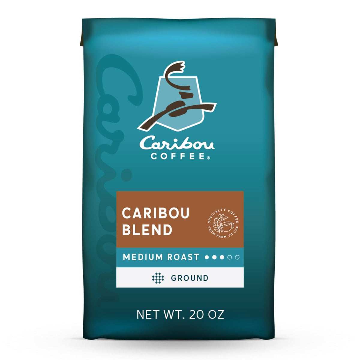 Caribou Coffee Caribou Blend 20 oz bag for balanced drip coffee
