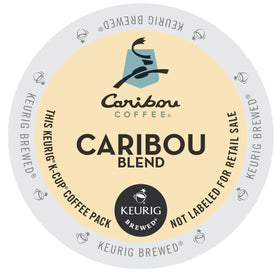 Caribou Coffee Caribou Blend brewed cup highlighting a smooth finish