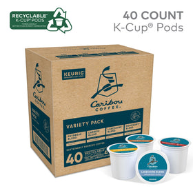 Caribou Coffee Caribou Blend pod—popular medium roast with balanced flavor