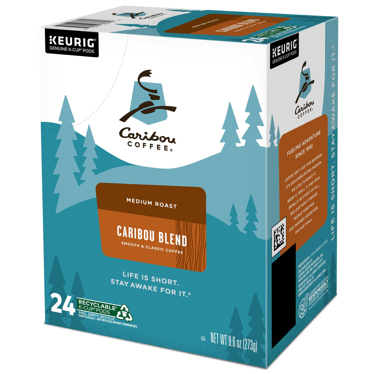 Caribou Coffee Fruity-tones brew suggests bright notes with balanced finish