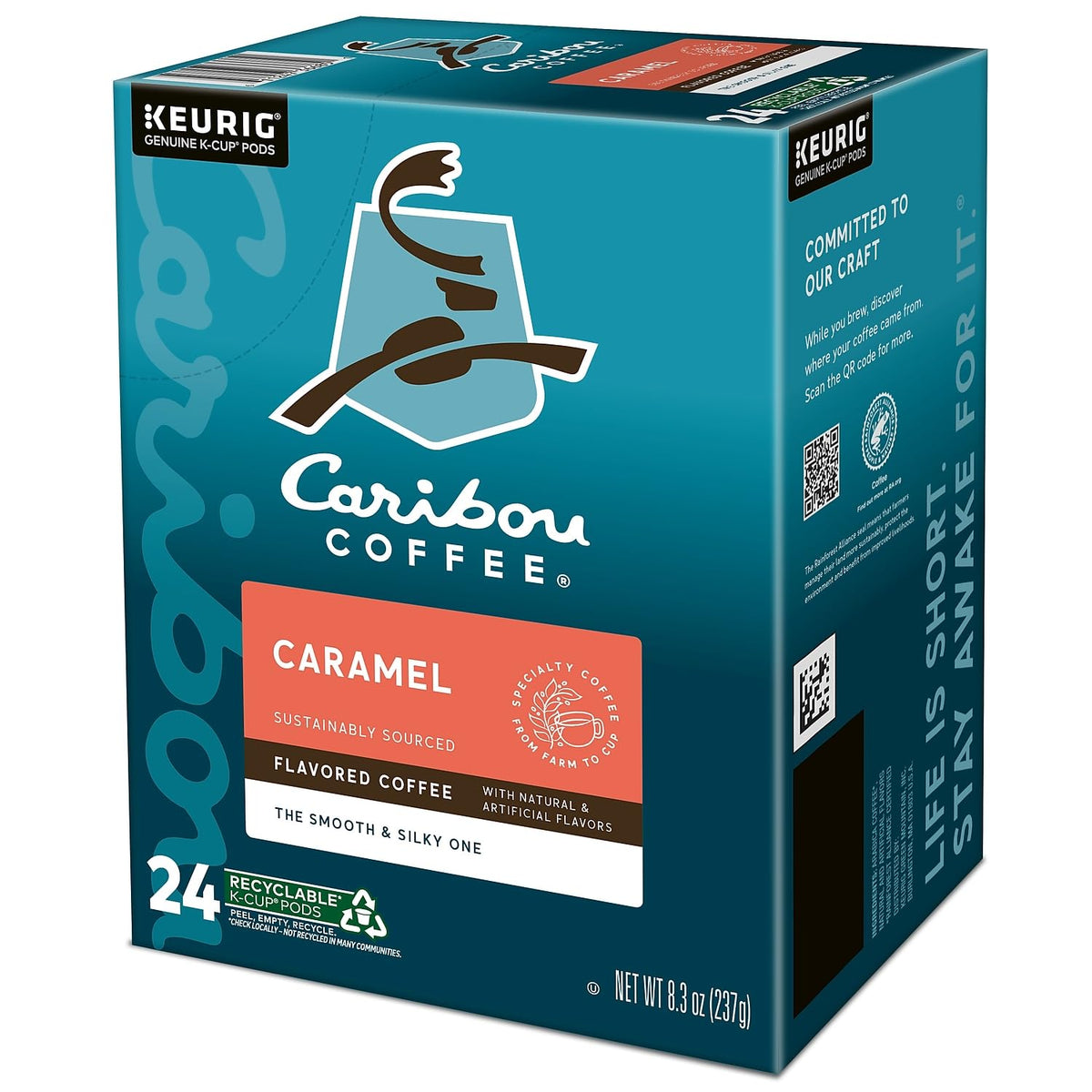 Caribou Hideaway caramel morning mug evokes comforting ritual.