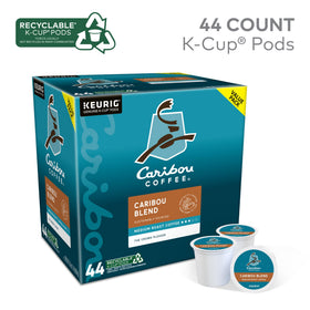 Caribou Blend steam rising from a mug, perfect for morning routines.