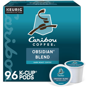 Caribou Coffee Obsidian K-Cup Pack for convenient, single-serve purchases