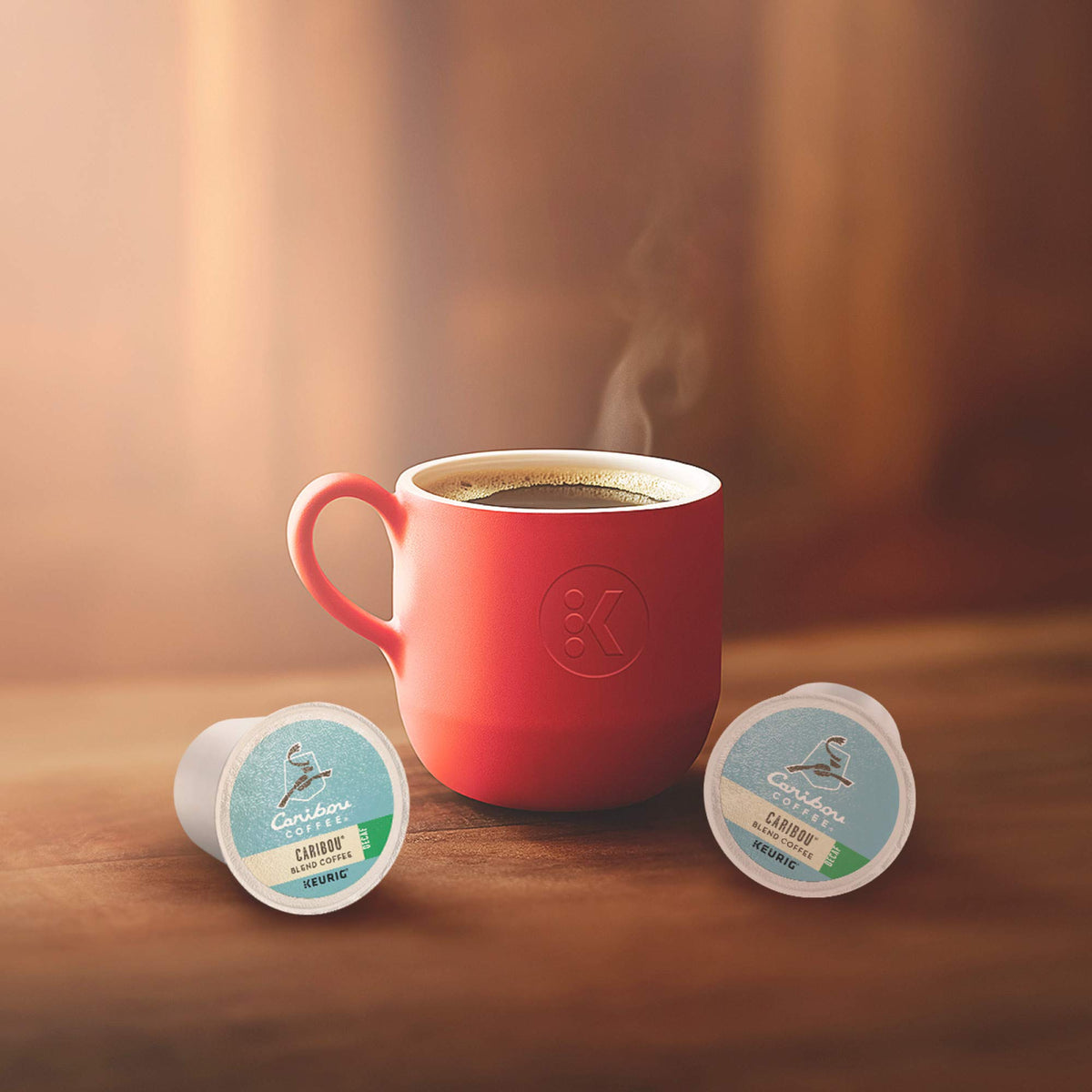 Caribou Coffee woodsy spice notes from Indonesian beans in this blend.