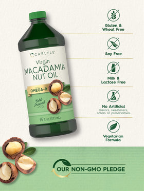 Carlyle Macadamia Nut Oil used in salad dressing