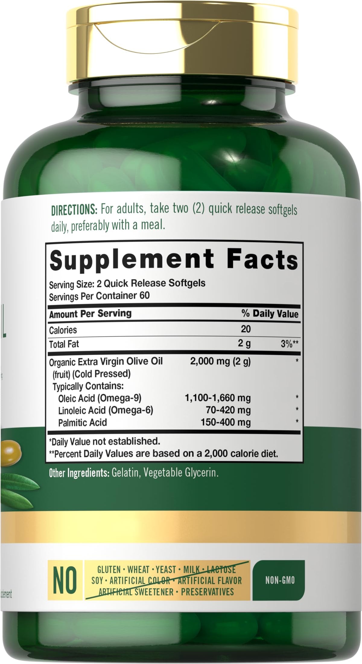 Carlyle softgel capsules illustrating convenient omega supplementation