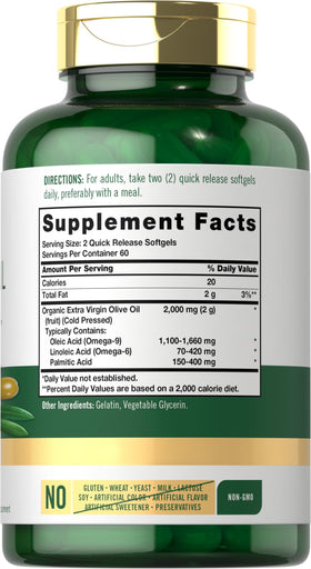 Carlyle softgel capsules illustrating convenient omega supplementation