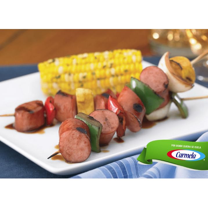 Carmela Vienna sausage in broth served as a simple meal idea